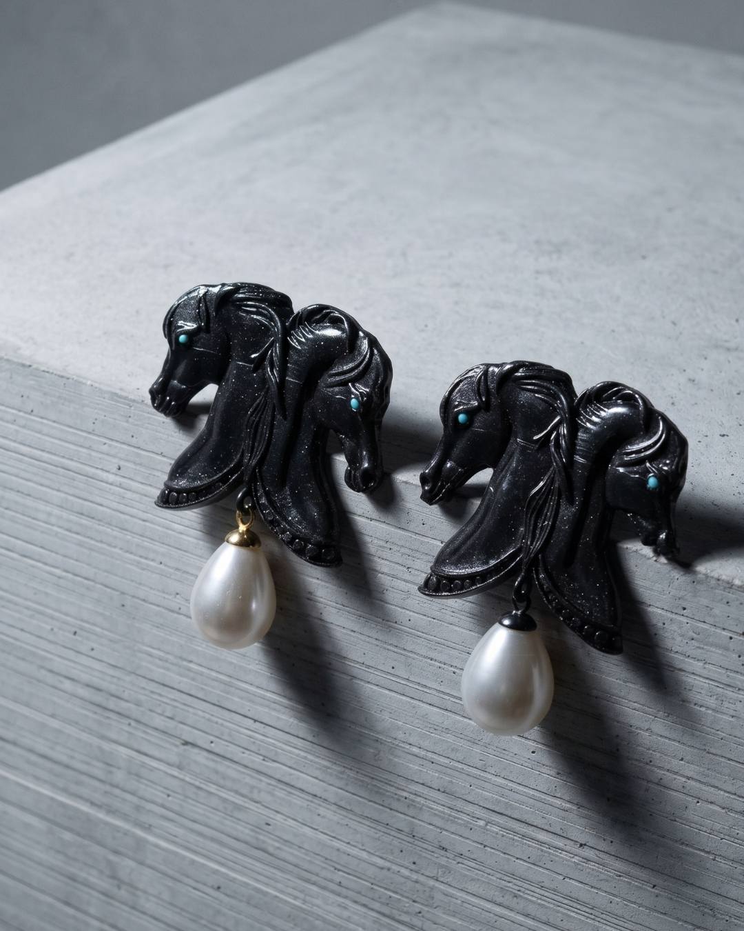 Equestrian Dynasty Drop Earrings frontend image